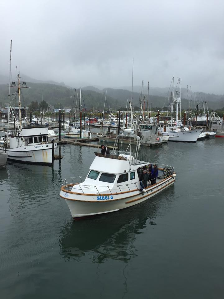 SIGGI-G OCEAN CHARTERS is located at the marina in Garibaldi